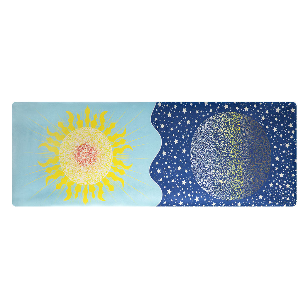 Centra Yoga Mat Foldable Non-Slip Exercise Blue