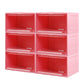 Stacked Sneaker Display Case 6x Shoe Pink