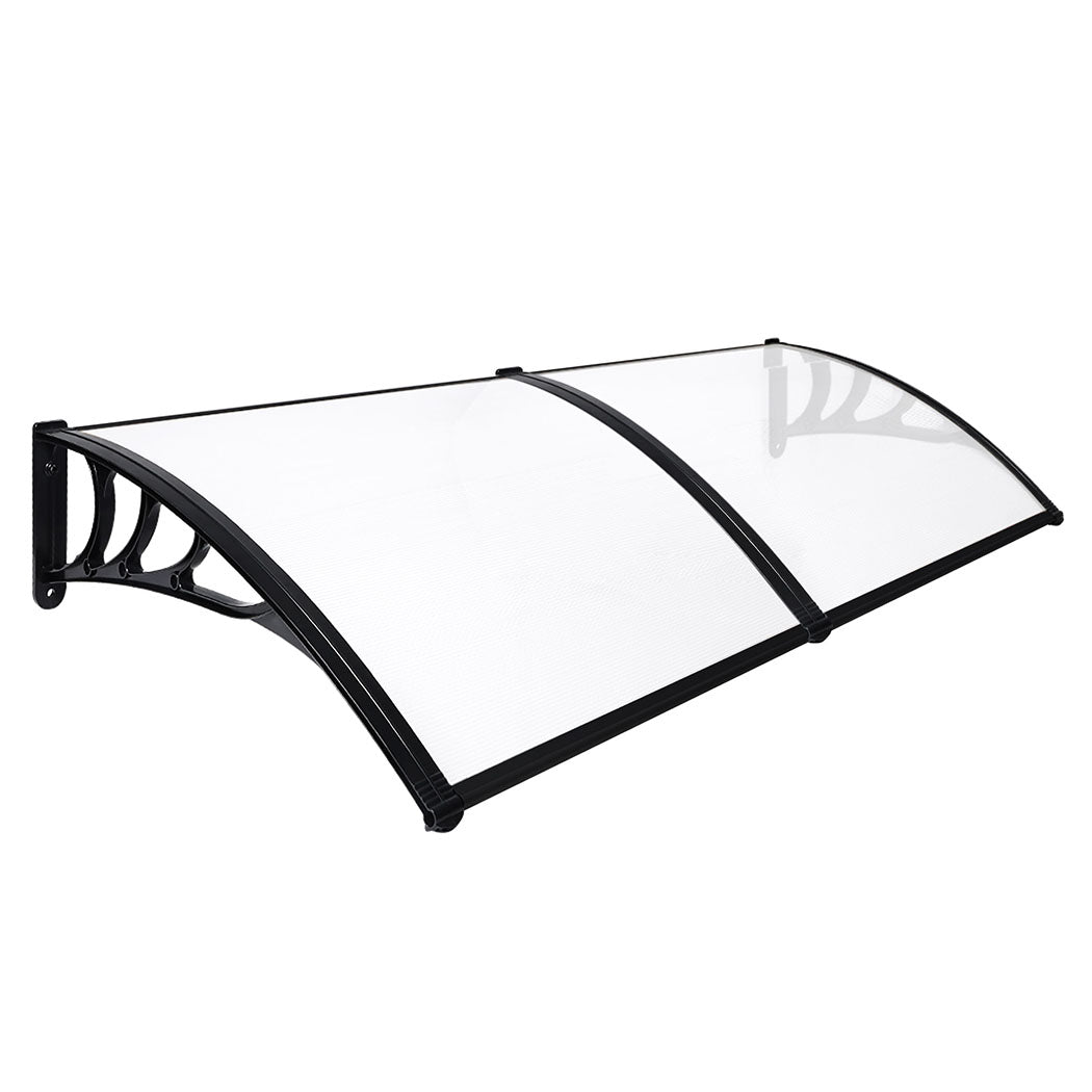 Door Window Awning Outdoor Canopy UV Patio Sun Shield Rain Cover DIY 1Mx2.4M