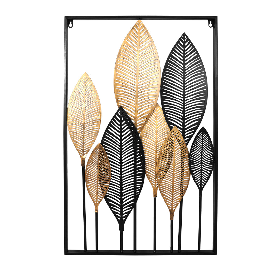 Large Metal Wall Art Hanging Leaf Tree of Life Home Decor Sculpture Garden