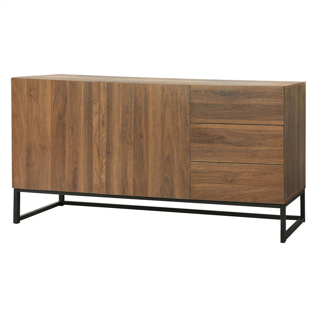 Buffet Sideboard Storage Cabinet - Walnut