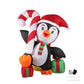 Happy Penguin Christmas Inflatable Xmas Decorations - 1.8M