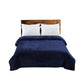 Waylon Throw Ultra-Soft Blanket 320gsm 220x240cm Warm - Navy