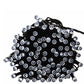 52M 500 LED Bulbs String Solar Powered Fairy Lights Garden Christmas Decor 8 Modes - Cool White