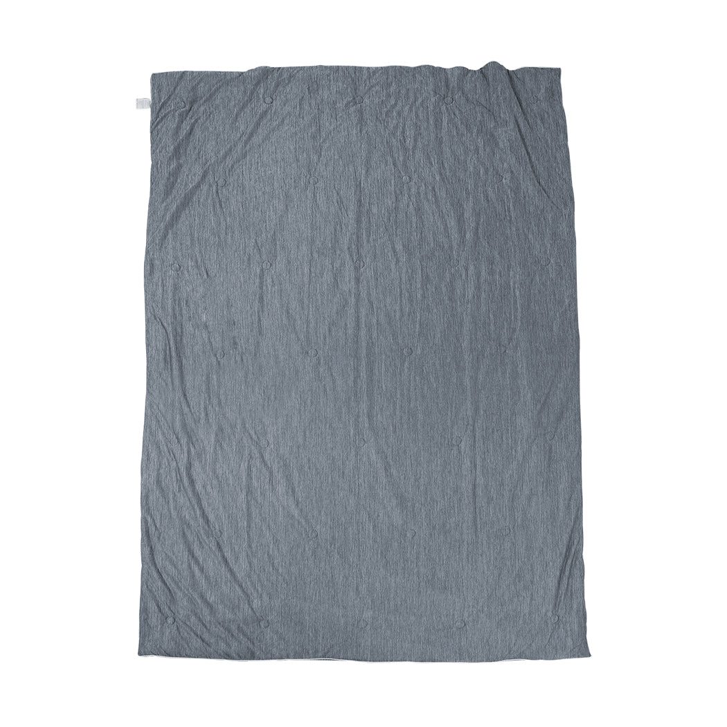 Whelan Throw Soft Blanket 240x210cm Cooling Summer - Grey