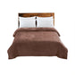 Waylon Throw Ultra-Soft Blanket 320gsm 220x240cm Warm - Mink