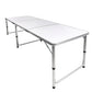 Folding Camping Table Aluminium Portable Picnic Outdoor Foldable Tables 180cm