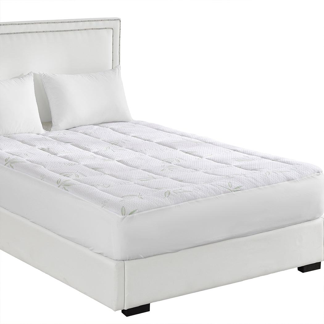 Queen Dreamz Bamboo Pillowtop Mattress Topper