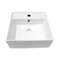 Ceramic Basin Bathroom Wash Counter - Rectangle