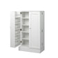 Derek Buffet Sideboard Buffet Sideboard Storage Cabinet - White