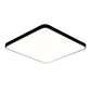 3-Colour Ultra-Thin 5cm Led Ceiling Light Modern Surface Mount 120W - Black