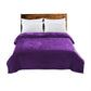 Waylon Throw Ultra-Soft Blanket 320gsm 220x160cm Warm - Aubergine