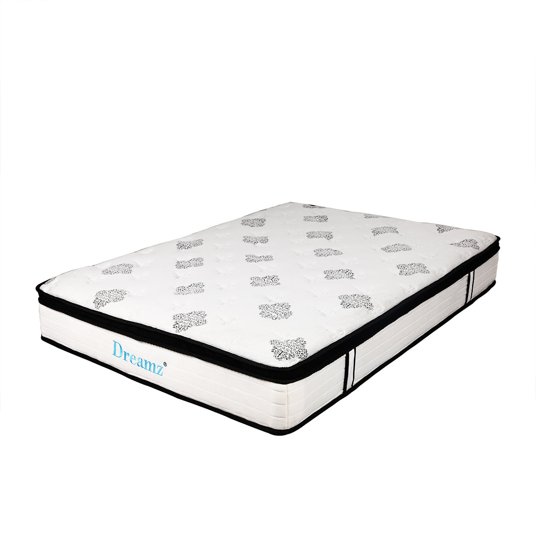 Elisa 30cm Mattress Spring Premium Bed Top Foam Medium Firm - Single