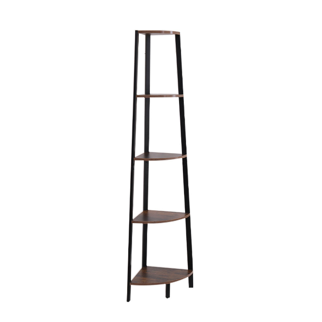 Levede 5 Tier Corner Shelf Industrial