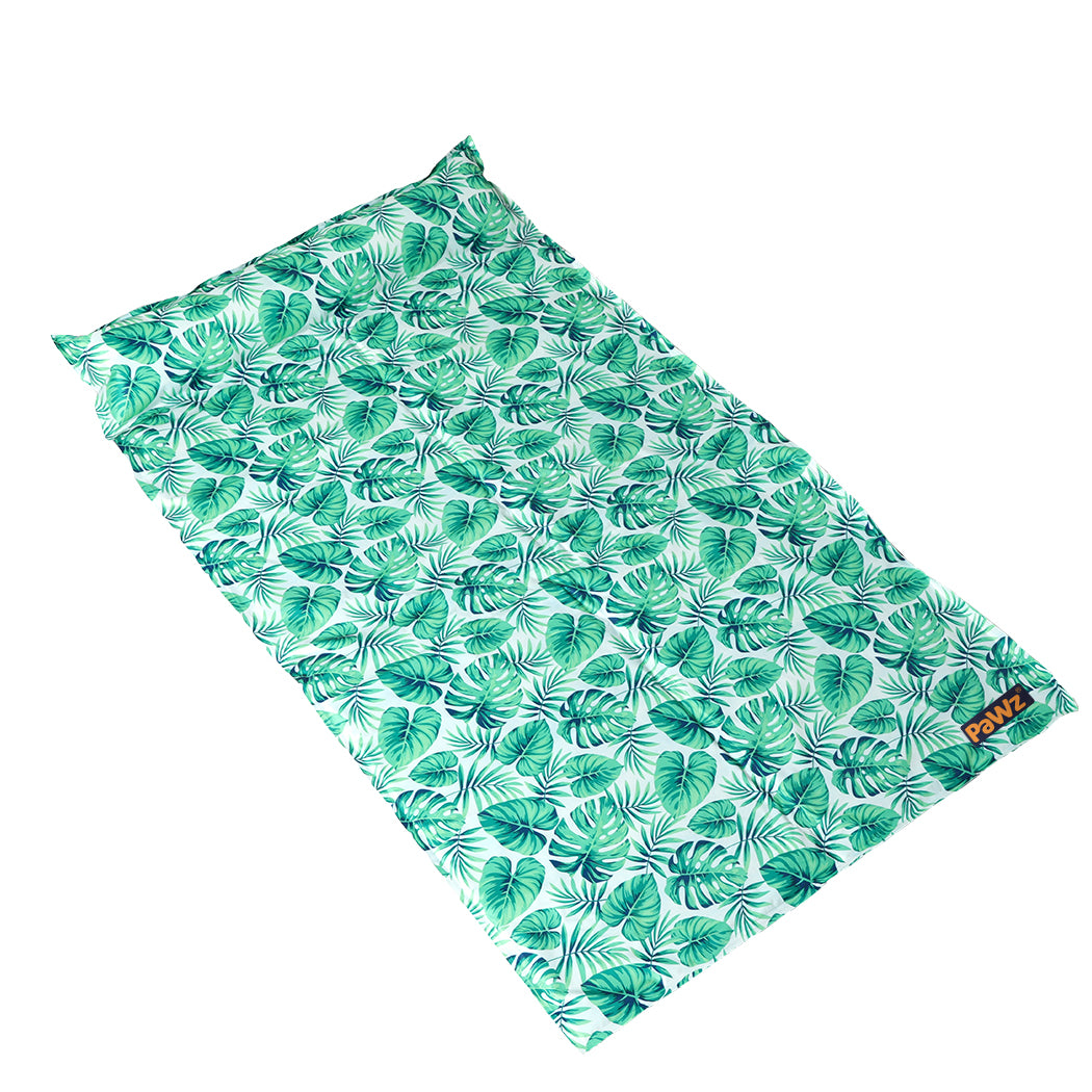 XLarge Dog Beds Pet Cooling Mat Gel Non-Toxic - Green