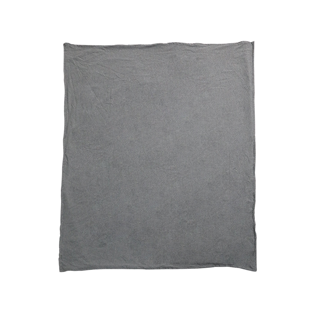 Willa Throw Soft Blanket Double-Sided Washable Cooling Medium - Grey