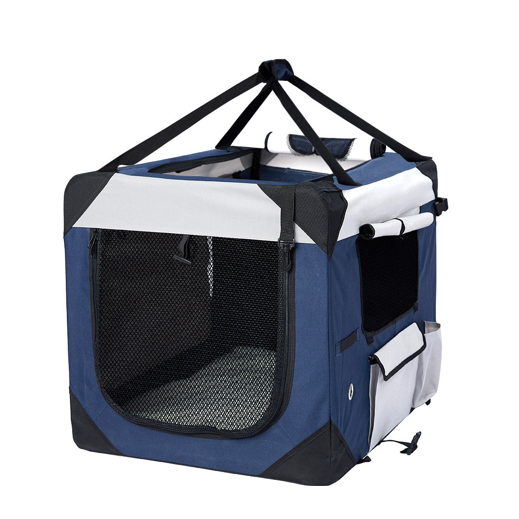 Pet Carrier Bag Dog Puppy Spacious Outdoor Travel Hand Portable Crate Large