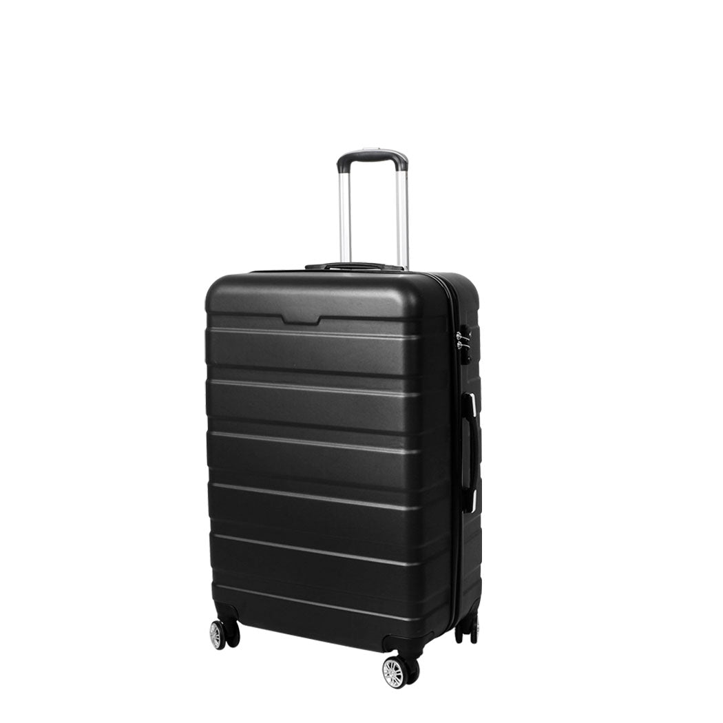 28" Luggage Case Suitcase - Black