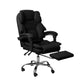 Levede Gaming Chair Office Computer Black Footrest