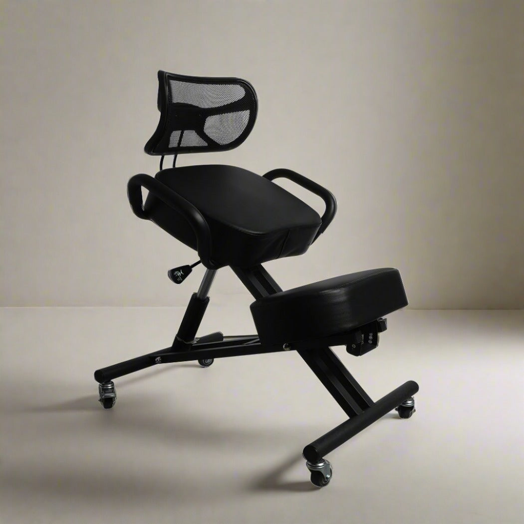 Levede Kneeling Chair Office Ergonomic Black