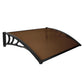 Window Door Awning Canopy Outdoor Patio Sun Shield Rain Cover 1x1.2M