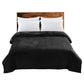 Waylon Throw Ultra-Soft Blanket 320gsm 220x160cm Warm - Black