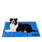 LARGE Dog Beds Pet Cooling Mat Gel Mats Cool Double 9KG - Blue