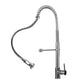 Kitchen Faucet Extender Tap Pull Out Mixer Taps Sink Basin Vanity Swivel Wels Silver