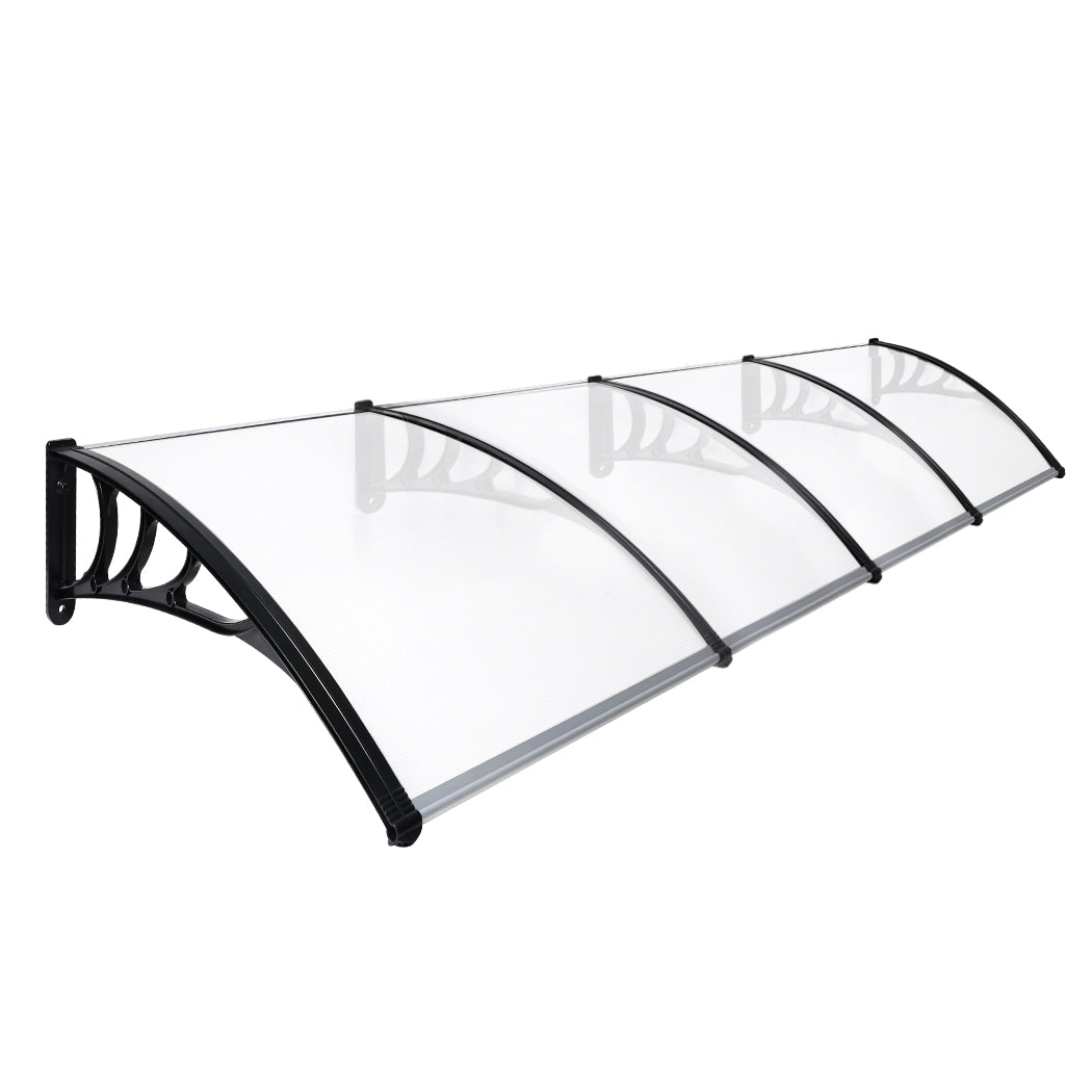 Door Window Awning Outdoor Canopy UV Patio Sun Shield Rain Cover DIY 1Mx4M