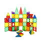 Multicoloured Kids Magnetic Tiles Blocks Building Educational Toys Children Gift Play