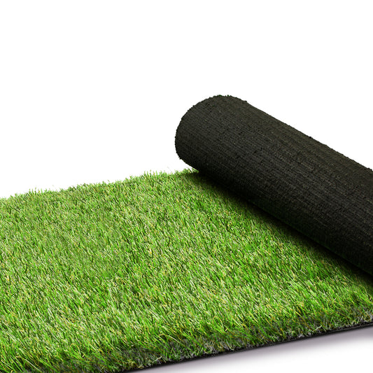 10sqm Artificial Grass 35mm Fake Lawn Flooring Outdoor Synthetic Turf Plant - 4-Colour Green