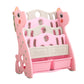 Kids Bookshelf Bookcase Magazine Rack Organiser Shelf Children Pink