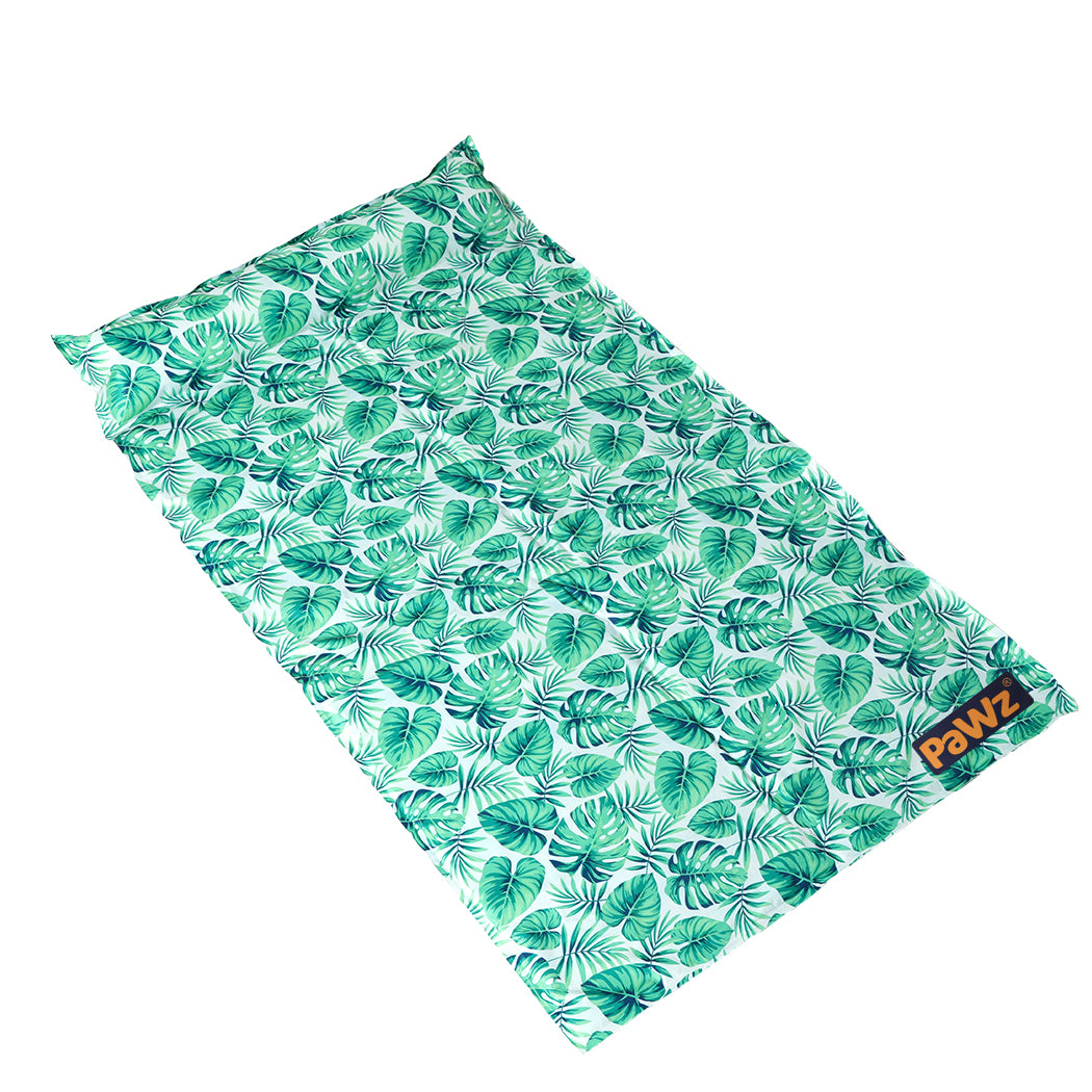 LARGE Dog Beds Pet Cooling Mat Gel Non-Toxic - Green