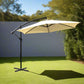 Mountview 3M Outdoor Umbrella Cantilever Beige Without Base