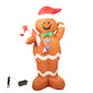 Gingerbread Man 1.5M Christmas Inflatable Gingerbread Man Xmas Decor LED Lights Outdoor