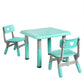 Patsey 3-Piece Kids Table & Chairs Set Children Furniture Toys Play Study Desk - Green