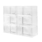 Stacked Shoe Box Acrylic Sneaker Display 6PC Clear