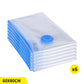 6pcs Vacuum Storage Bags Save Space Seal Compressing Clothes Quilt Organizer Saver 60x80