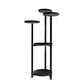 Plant Stand Outdoor Indoor Flower Pots Rack Garden Shelf Black 100CM