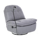 Clio Recliner Chair Lounge 360 Swivel - Grey