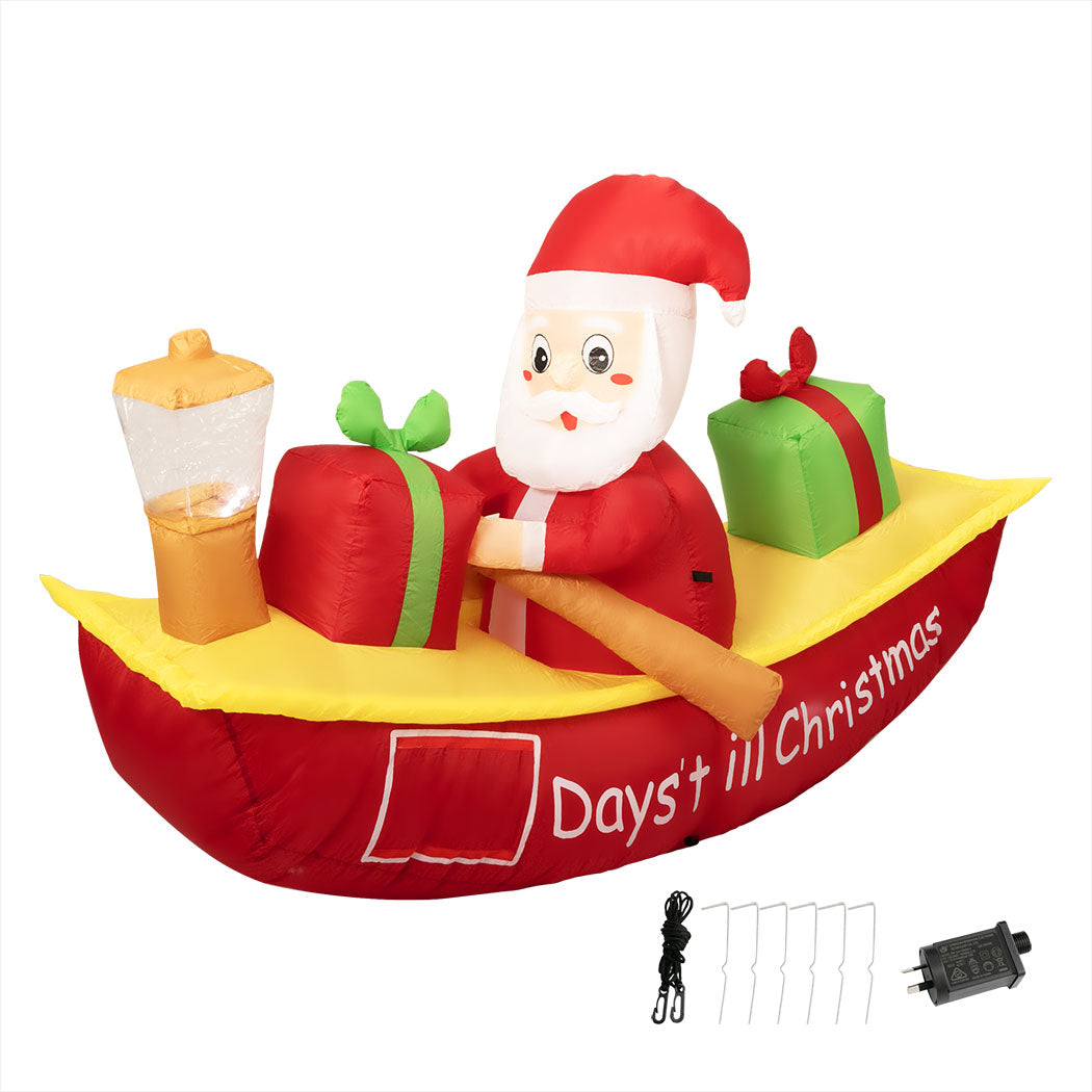 Santa Claus Christmas Inflatable Xmas Decorations - 1.35M