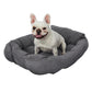 Papillon Dog Beds Pet 2 Way Use Cat Soft Warm Calming Mat Sleeping Sofa - Grey MEDIUM