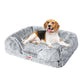 Cairn Dog Beds Pet Orthopedic Sofa Bedding Soft Warm Mat Mattress Cushion - Grey MEDIUM