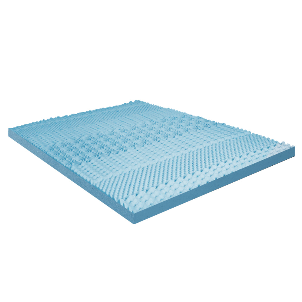 Double Dreamz 7-Zone Cool Gel Mattress Topper