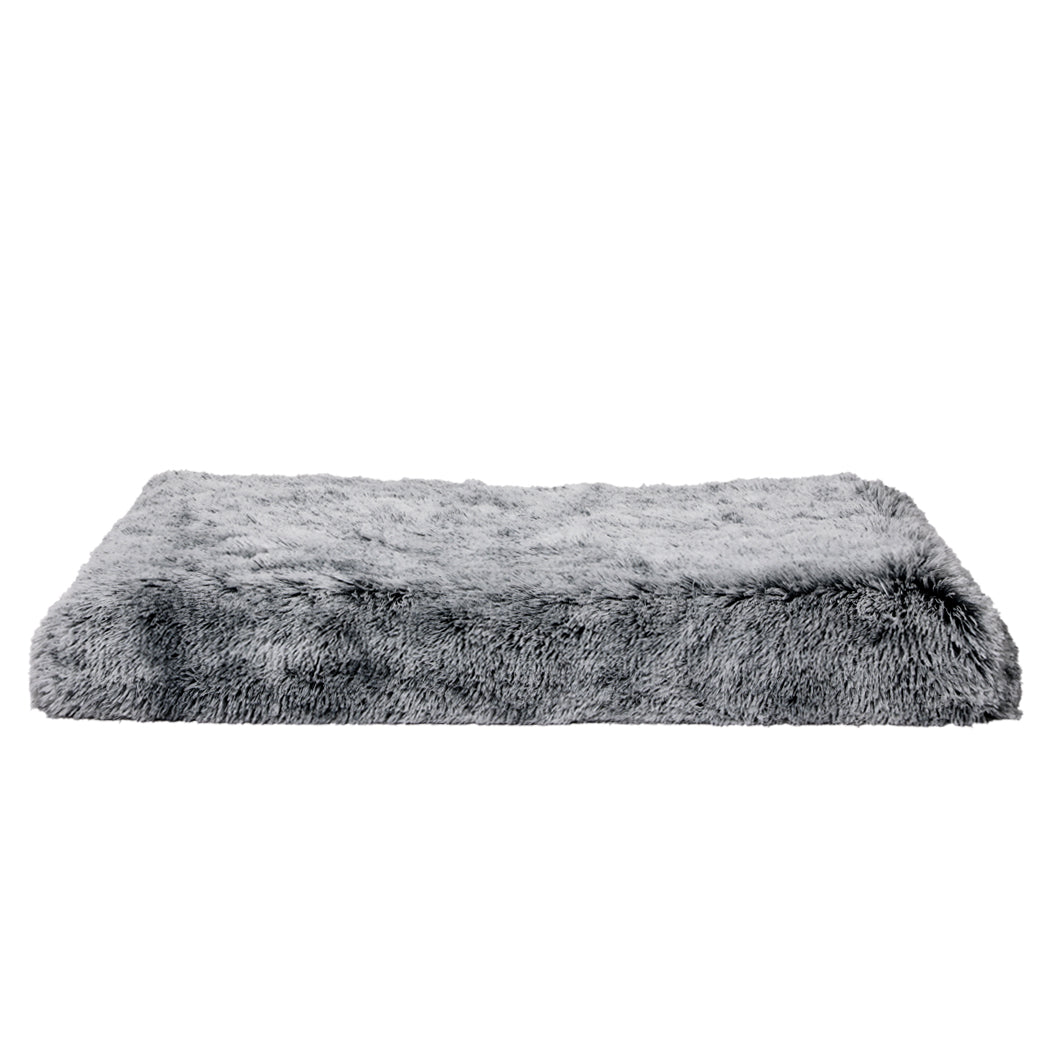 SMALL Dog Beds Mat Pet Calming Memory - Charcoal