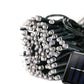 52M 500 LED Bulbs String Solar Powered Fairy Lights Garden Christmas Decor - Cool White