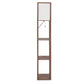 LED Floor Lamp with Storage Shelf 3 Tier Standing Reading Corner Light