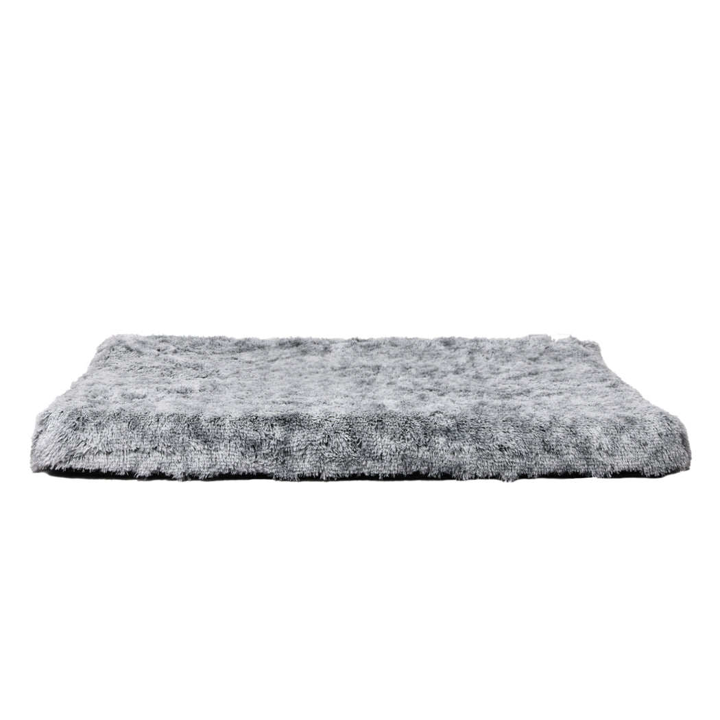 LARGE Dog Beds Mat Pet Calming Memory - Charcoal