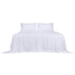 DOUBLE 4-Piece 100% Bamboo Bed Sheet Set - White