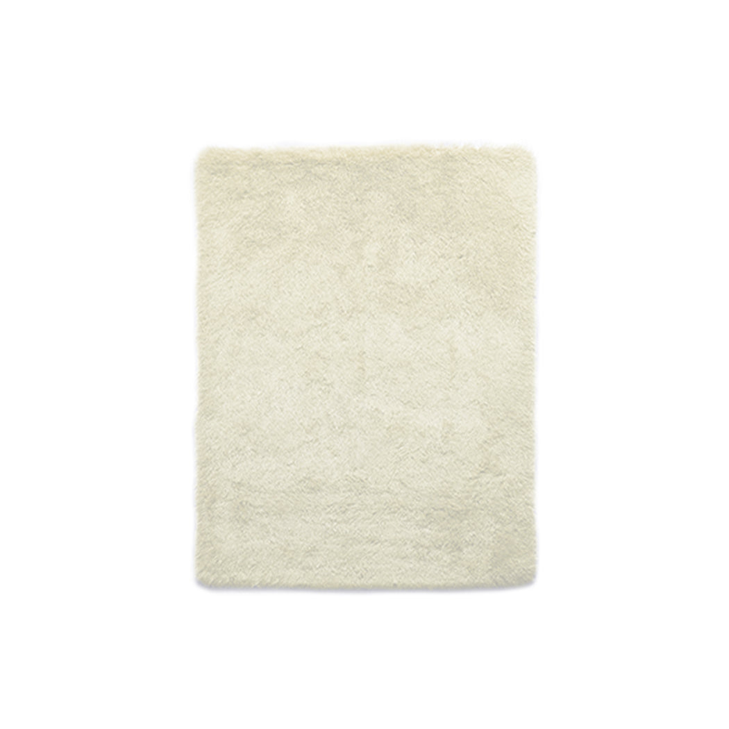 Cyrus 120x160 Designer Soft Shaggy Floor Confetti Rug Large - Cream